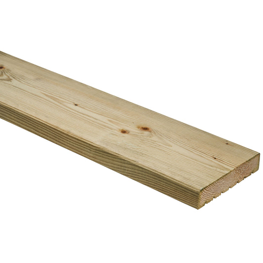 Standard Treated Timber Deck Board - 25 x 120 x 3600mm
