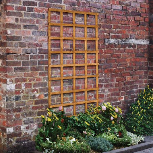 Forest Garden Fence Top Trellis Square Lattice - 1830 x 900mm