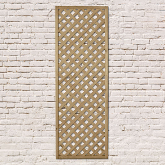 Forest Garden Diamond Trellis Panel - 600 x 1800mm