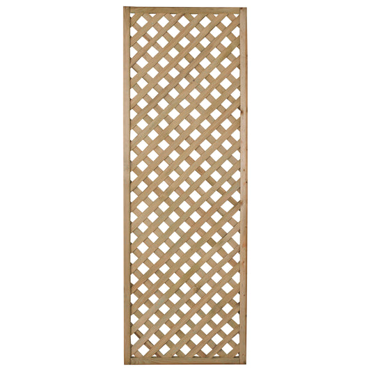 Forest Garden Diamond Trellis Panel - 600 x 1800mm