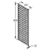 Forest Garden Diamond Trellis Panel - 600 x 1800mm