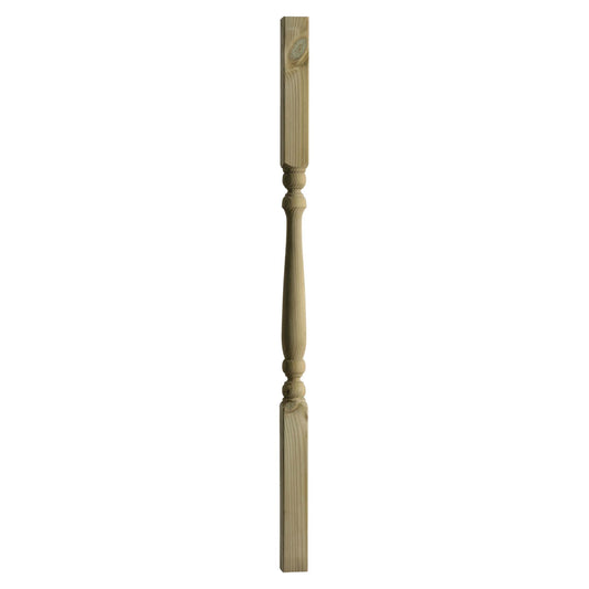 Colonial Deck Spindle - 41 x 41 x 895mm