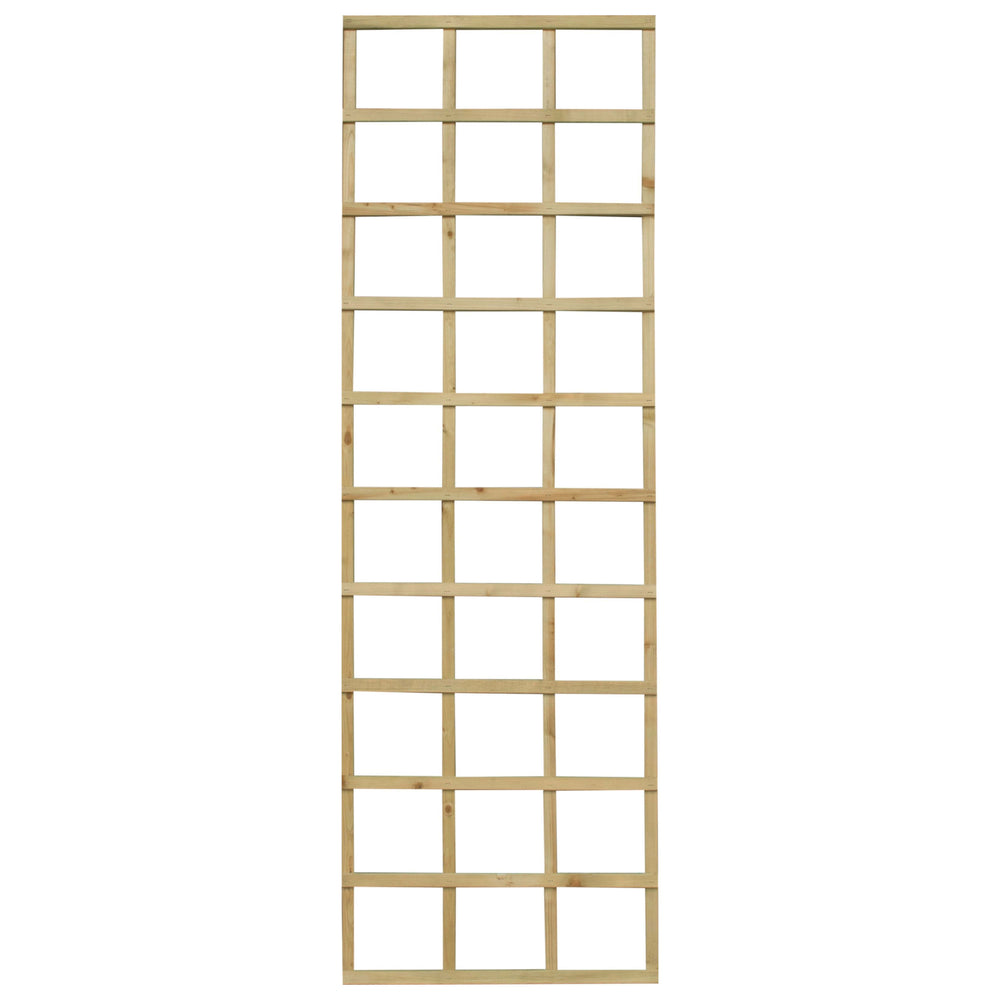 Forest Garden Smooth Planed Trellis Panel - 600 x 1800mm