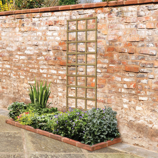 Forest Garden Smooth Planed Trellis Panel - 600 x 1800mm