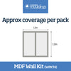 Cheshire Mouldings Shaker 97mm Strip Partial Wall Panel Kit - 1.2 x 1.2m