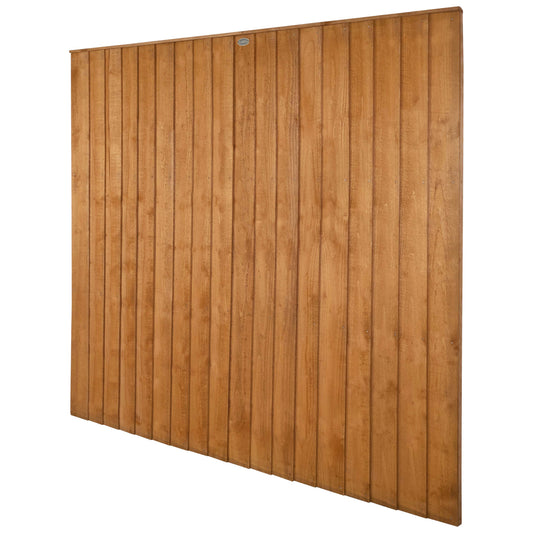 Dip Treated Closeboard Fence Panel - 6 x 6ft