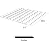 Cheshire Mouldings Tongue & Groove MDF Wall Panel Kit - 1 x 1.2m