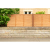 Dip Treated Larchlap Heritage Overlap Panel - 1.83 x 0.9m (6 x 3ft approx)