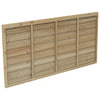 Pressure Treated Larchlap Signature Overlap Panel - 1.83 x 0.9m (6 x 3ft approx)