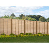 Pressure Treated Larchlap Signature Overlap Panel - 1.83 x 1.5m (6 x 5ft approx)