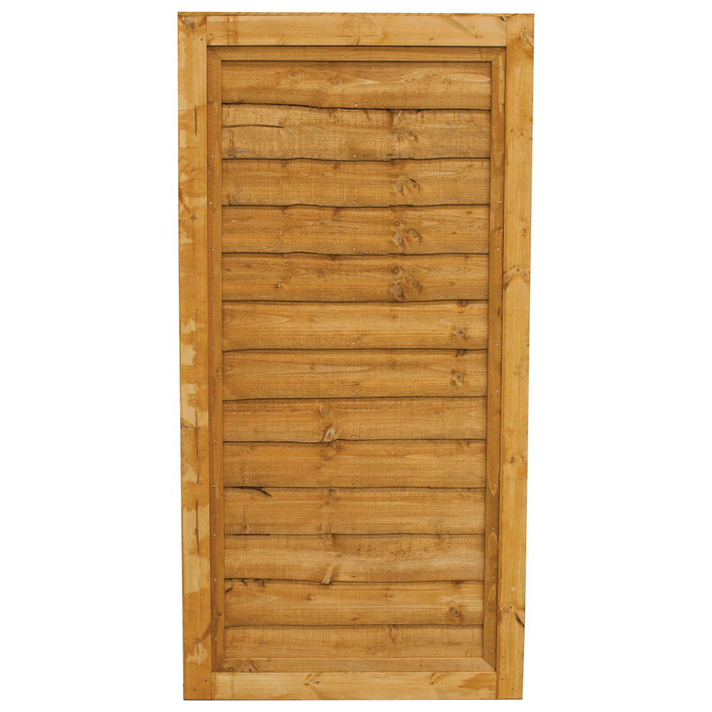 Forest Garden Traditional Overlap Timber Gate - 915 x 1815mm