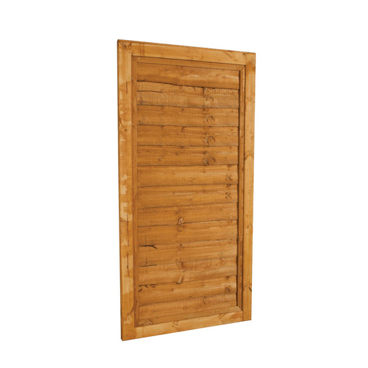 Forest Garden Traditional Overlap Timber Gate - 915 x 1815mm
