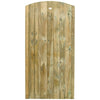 Forest Garden Pressure Treated Curved Top Timber Gate - 900 x 1800mm