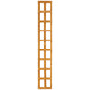Forest Garden Fence Top Trellis Square Lattice - 1830 x 300mm