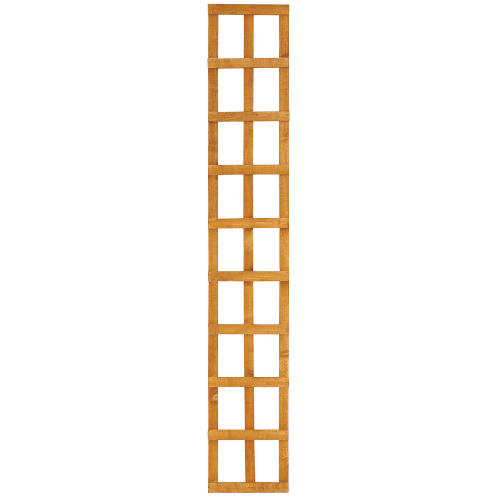 Forest Garden Fence Top Trellis Square Lattice - 1830 x 300mm
