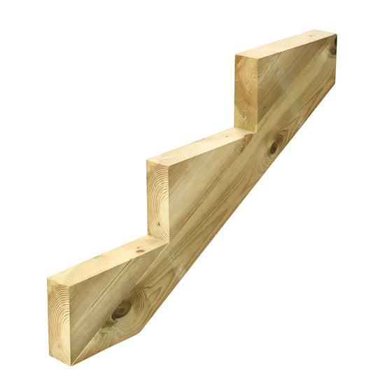 3 Tread Decking Stair Stringer - 45 x 250 x 906mm
